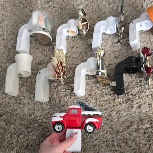 Bath & Body Works Red Truck Wall Decor